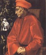Sandro Botticelli Pontormo,Portrait of Cosimo the Elder oil painting artist